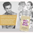 thumbnail image 3 of Hair Wax Stick, Long Lasting Styling 75g Frizz Hair Wax Stick Nourishing  For Hair Control, 3 of 8