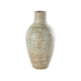 thumbnail image 6 of DecMode 20" Antique Style Textured Patina Brown Ceramic Vase, 6 of 9