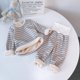 thumbnail image 1 of Pijamas de felpa para bebés, ropa de dormir de Navidad para niñas, ropa interior térmica para niños, trajes de pijama para niños de 1 a 5 años, invierno 2022, 1 of 4