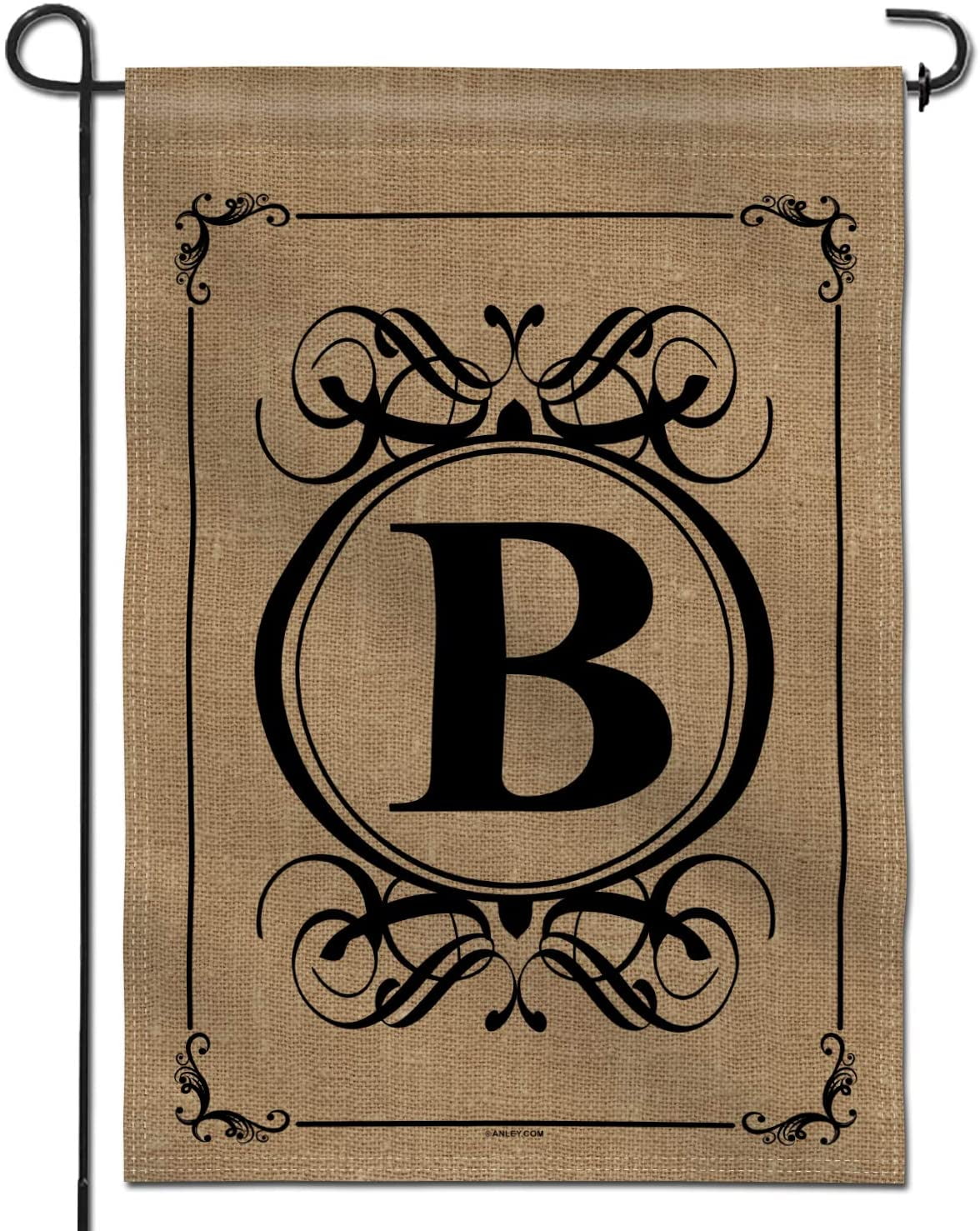 Classic Monogram Letter B Garden Flag