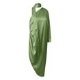 thumbnail image 4 of Fesfesfes Women Gowns Sexy Casual Long Sleeve Strapless Solid Fork Opening Dress Clearance, 4 of 5