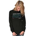 thumbnail image 5 of Gamer Mom Cute Cool Funny Mothers Day Women's Long Sleeve T Shirt Brisco Brands X, 5 of 6