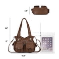 thumbnail image 6 of KL928 Soft PU Leather Purses and Handbags Medium Hobo Shoulder Bags Gifts for Women, 6 of 7