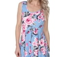 thumbnail image 4 of Women's Flower Print Fit and Flare Dress, 4 of 4