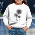 thumbnail image 2 of TOWED22 Toddler Baby Girls Sweatshirts Casual Pullover Crewneck Winter Long Sleeve Tops Shirts Clothes,4Y, 2 of 4