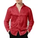thumbnail image 1 of Camisa Casual Manga Larga Para Hombre Estampada, 1 of 8