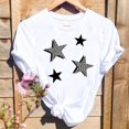thumbnail image 3 of Camisetas con estampado de corazón y amor de leopardo para mujer, camiseta gráfica a la moda, camiseta bonita de manga corta de los años 90 para primavera y verano, camiseta para mujer, 3 of 5