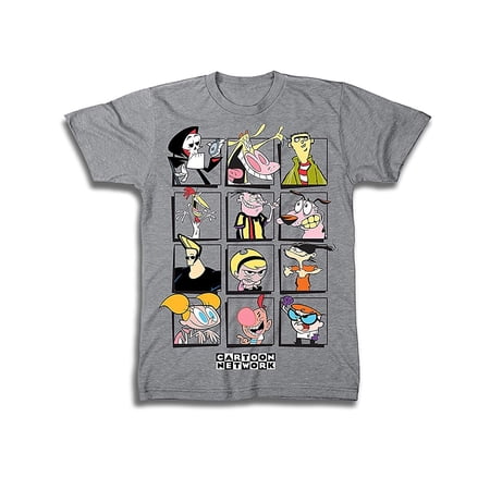 Cartoon Network Cartoon Network Mens Throwback Shirt Jonny Bravo Dexter S Laboratory Tee Throwback Classic T Shirt Walmart Com Walmart Com