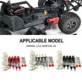 thumbnail image 3 of Baohd Rear Shock Absorber For SENTON 3S Aluminum Alloy Short Course Threaded 4pcs RC Car Accessories Replacement Parts Titanium, 3 of 6