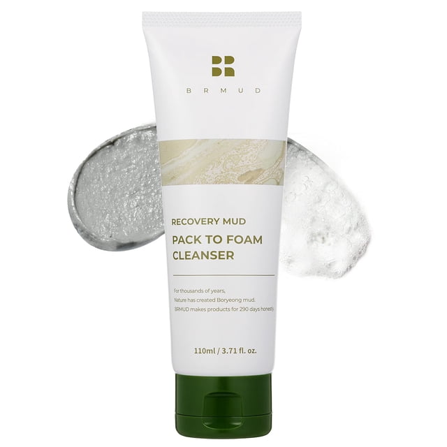 Limpiador facial BRMUD Recovery Mud Pack to Foam 110 ml
