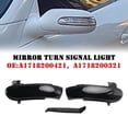 thumbnail image 2 of Smoked LED Sequential Side Mirror Turn Signal Light for Mercedes-Benz SLK, 2 of 14