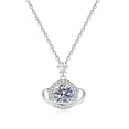 thumbnail image 7 of Dazzling Star Shaped Moissanite Pendant Necklace for Women 1ct Moissanite Necklace for Female Gift for Women Simulated Diamond Necklace, 7 of 7