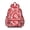 Red Tie Dye-1, variant on Red Tie Dye Pattern Backpack for School,Schoolbag with Adjustable Shoulder Straps & Padded Back,13.4"x11"x4.7"