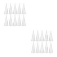 thumbnail image 2 of Wweixi Handcrafted Colored Painting DIY Craft Kit Styrofoam for All 75-84 inch Sizes White 7.87 Inch 2Set, 2 of 6