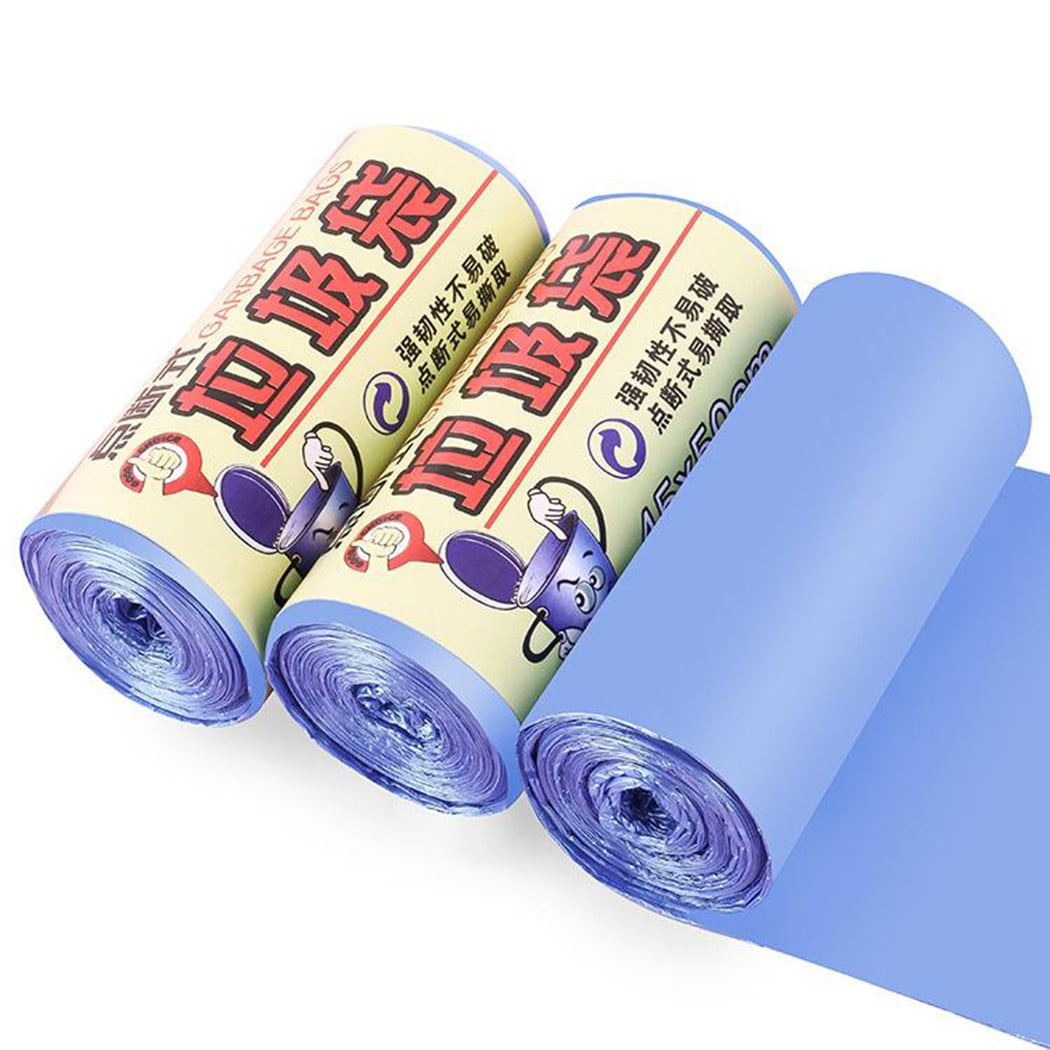 Fancy Trash Bags, 3 Rolls/20 Counts Small Garbage Bags for Office