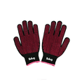 thumbnail image 1 of 2 Guantes Térmico Resiste Calor Profesional Ferros Y Plancha Belug Rojo, Negro, 1 of 3