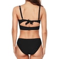 thumbnail image 5 of Charmo Womens Push Up Bikini High Support Two Piece Bikini Set Swimwear Swimsuits, 5 of 5