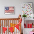 thumbnail image 2 of Stupell Industries Home Sweet Home Phrase Lace Pattern American Flag,16 x 20,Designed by Erica Billups, 2 of 7