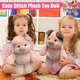 thumbnail image 4 of Plush Toy Black Alaskan Malamute 17.7 Inch Stuffed Animal For Kids 1 Pack, 4 of 7