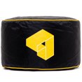 thumbnail image 1 of Siteazee Indoor Yellow Pouf – Waterproof Oxford Fabric Bean Bag Seat with Quilted Top for Living Room or Game Rooms, 1 of 5