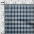 thumbnail image 2 of oneOone Cotton Cambric Dusty Blue Fabric Check Sewing Craft Projects Fabric Prints By Yard 56 Inch Wide-PB, 2 of 6