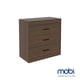 thumbnail image 4 of Productos Cómoda 80cm 3 Cajones Fiori Cafe Mobi Muebles Moderno, 4 of 5