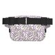 thumbnail image 3 of Fotbe Lavender Flowers Cangurera Cuadrada con Estampado de Doble Capa, Bolsa de Cintura Ajustable Mini para Hombres y Mujeres, 3 of 9