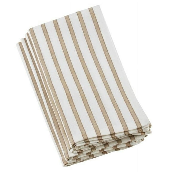 Saro Lifestyle Striped Design Table Napkin (Set of 4)