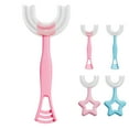 thumbnail image 1 of Toystoory Cepillo de para bebé ergonómico de doble cara de silicona de 360 ​​grados, cepillo de Manual en forma de U, cuidado Type10 NO10 Toystoory HA009123-02, 1 of 6