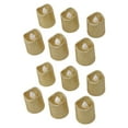 thumbnail image 2 of 12PCS Tealight Golden Warm Light Flameless Light Candle for Christmas Birthday Party, 2 of 12