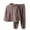 Brown, variant on KyCheLot Women's Fleece Pajama Set Thick Warm Long Sleeves Zip up Tops and Elastic Waist Pants Homewear Sleep
