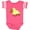 Football Pink and White, variant on Inktastic Easter Duck Triceratops Boys or Girls Baby Bodysuit