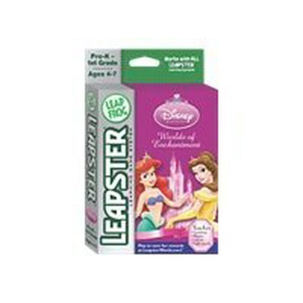 LeapFrog Leapster Learning Game Disney Princess Worlds Of Enchantment (New Open Box) - Walmart