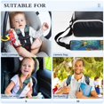 thumbnail image 5 of Qxltty Pretty Owl Car Seat Strap Pads are Soft and Snug Fitting for All Cars Backpacks Pushchair 10×7.7in, 5 of 8