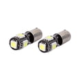 thumbnail image 2 of 2x Blanc H6W BA9S LED 5 SMD Canbus Erreur Sans Coin Signal de Lecture Carte Ampoules, 2 of 9