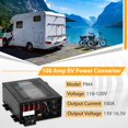 thumbnail image 3 of Convertidor de potencia Saree PM4 100A 110V a 12-16,5 V DC RV, 3 of 7