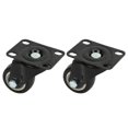 thumbnail image 5 of 2pcs Caster Wheels Aluminum Quiet Lightweight Simple Installation Plate Castors for Luggage Suitcase, 5 of 5
