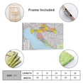 thumbnail image 2 of Croatia Map Poster Artworks Picture Print Poster Wall Art Painting Canvas Gift Decor Home Posters Decorative 20x30inch(50x75cm), 2 of 5