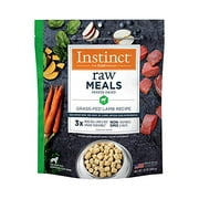 Instinct Freeze Dried Raw Meals Grain Free Grass Fed Lamb Recipe Dog Food by Nature's Variety, 24 oz. Bag