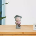 thumbnail image 3 of Figuras de ancianos para decorar tartas, adornos para abuelos que viajan como regalo de cumpleaños. Abuela, 3 of 9