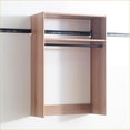 thumbnail image 4 of Closet Systems: Devi Modern Wall-Mounted Modular Wood Closet | Oak Finish | Wood Construction, 4 of 9
