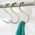 thumbnail image 3 of serony 15pcs Anti-Rust S Shape Hook Metal Hanger for Kitchen Pan Wall Mounted Pot Rack Tool, 3 of 9