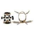 thumbnail image 2 of IWMango Helmet Liner System Internal Sponge Pad Adjustable Helmet Dial Suspension System Chin Strap for Fast for MICH for Wendy Helmet Soil Color, 2 of 17