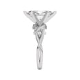 thumbnail image 3 of Ammo Jewel 2.2 Ct Marquise cut Engagement Solitaire With Accent Rings - Silver Diamond Beautiful Special Occasion Ring - Infinity, Twisted, Criss Cross Diamond Ring - Casual Daily Wear Ring, 3 of 3