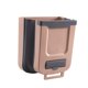 thumbnail image 1 of Cubo de basura colgante para interior, plegable, para puerta de armario café amarillento, 1 of 3