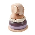 thumbnail image 3 of Bloques Apilables de Madera CUTICAT Adornos de Construcción Elefantes Educativo Juguete Montessori, 3 of 8