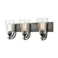 thumbnail image 6 of 1493-MG Millennium Lighting Natalie - 3 Light Bath Vanity-10 Inch Tall and 24 Inch Wide-Modern Gold Finish, 6 of 9