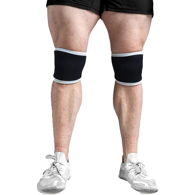 Sling Shot Raw Compression Knee Sleeves by Mark Bell - XL - Black
