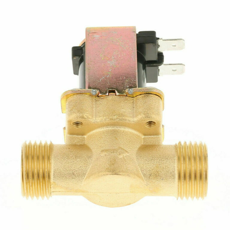 QIFEI Brass Electric Solenoid Valve Switch Water Air N/O DC/AC 1