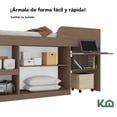 thumbnail image 4 of Cama Individual Escritorio Cajones Litera Base KingsHouse cafe, 4 of 7